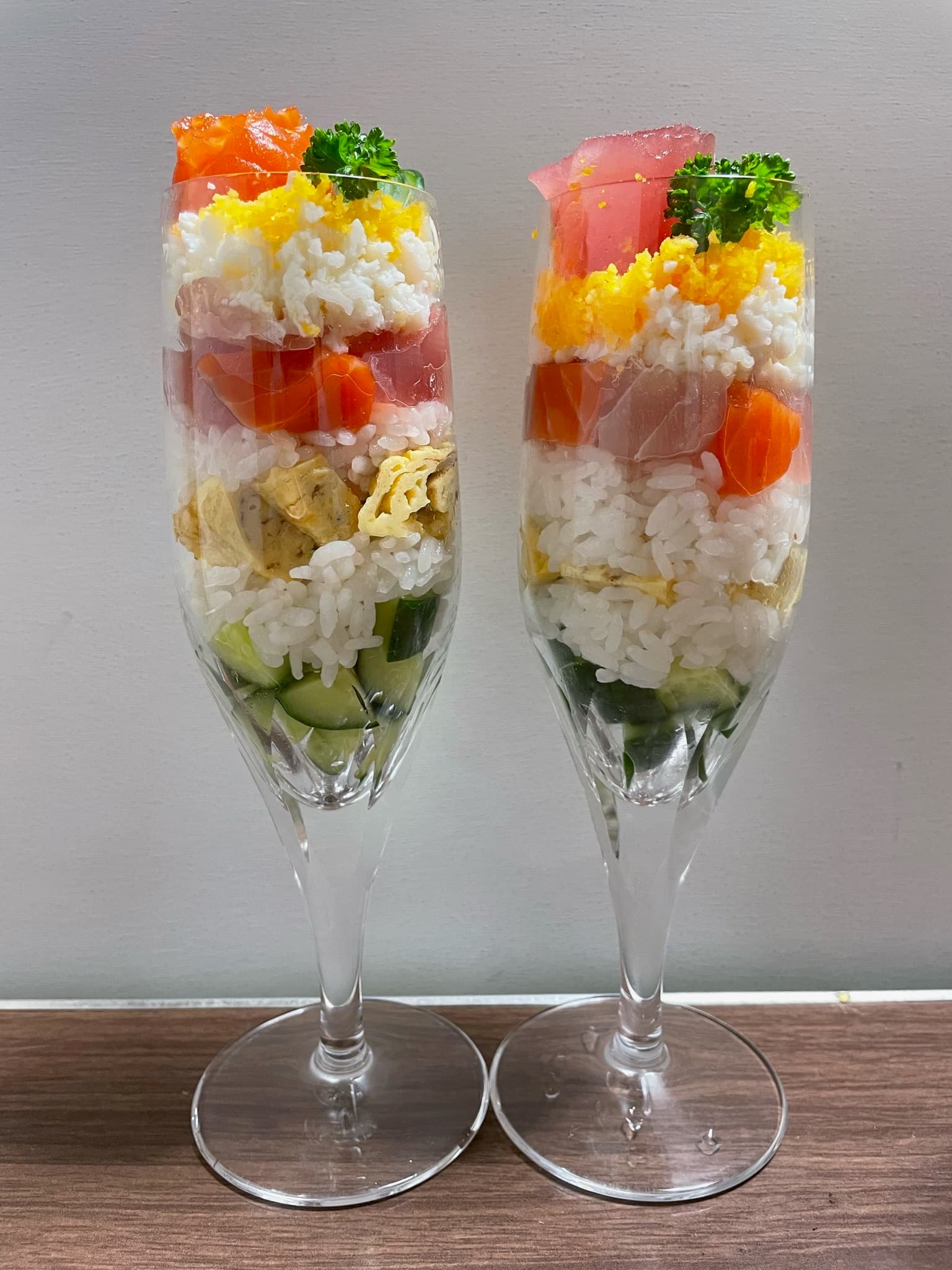 おすしパフェ